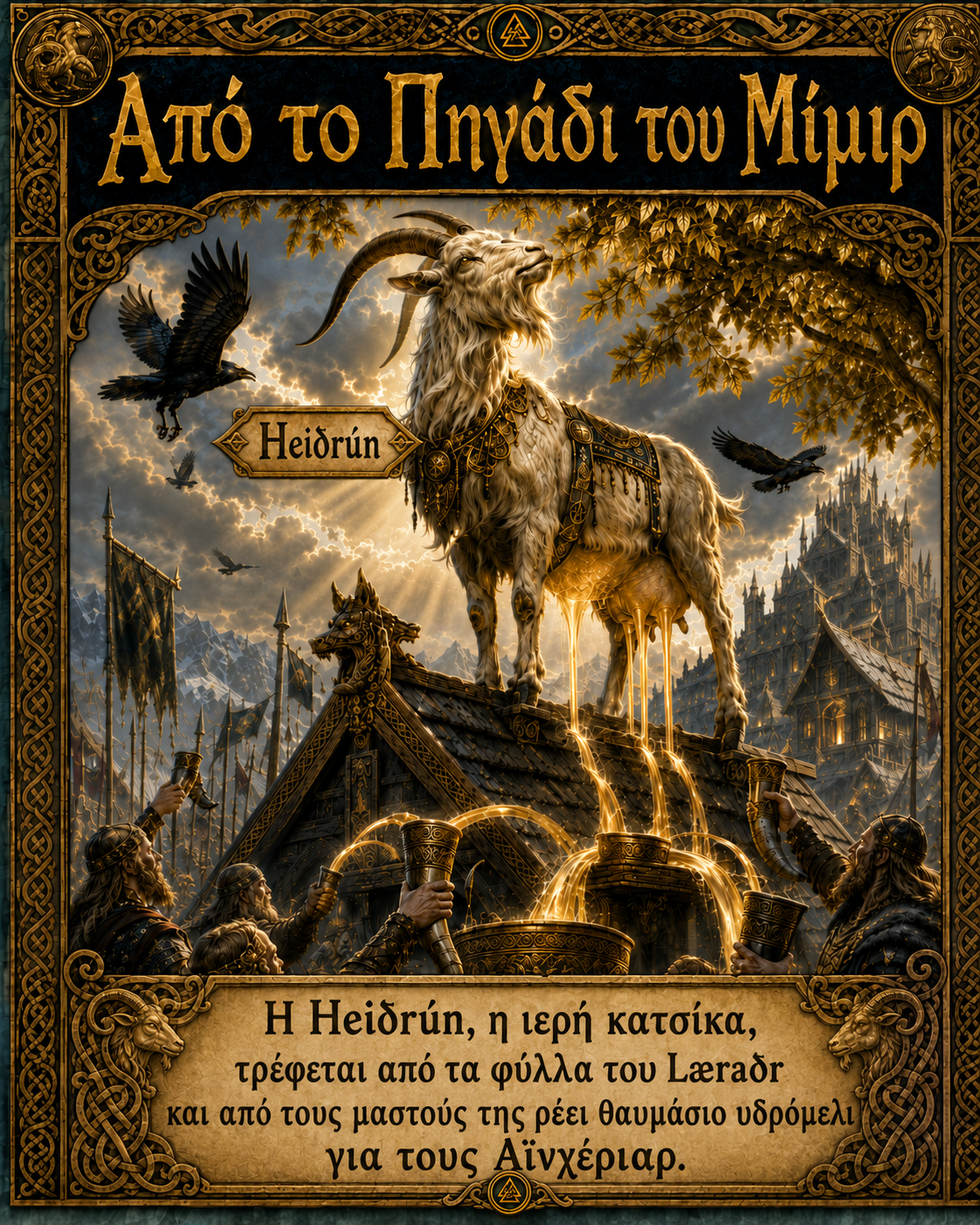 Heidrun, η Ιερή Κατσίκα